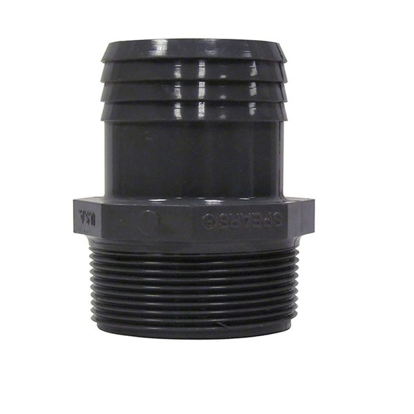 Lasco Fittings 2 in. Inside with Male Pipe Thread Male Adapter PV1436020